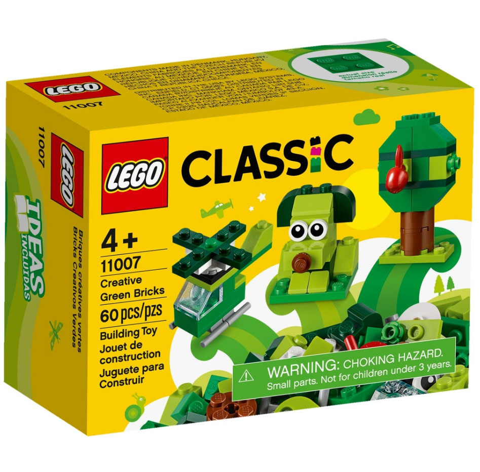 LEGO® Classic Kocke Kreativne zelene kockice 11007