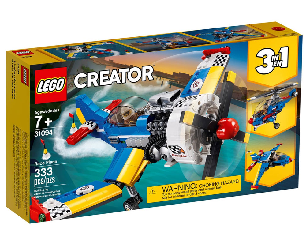 LEGO® Creator Kocke 3u1 Trkački avion 31094