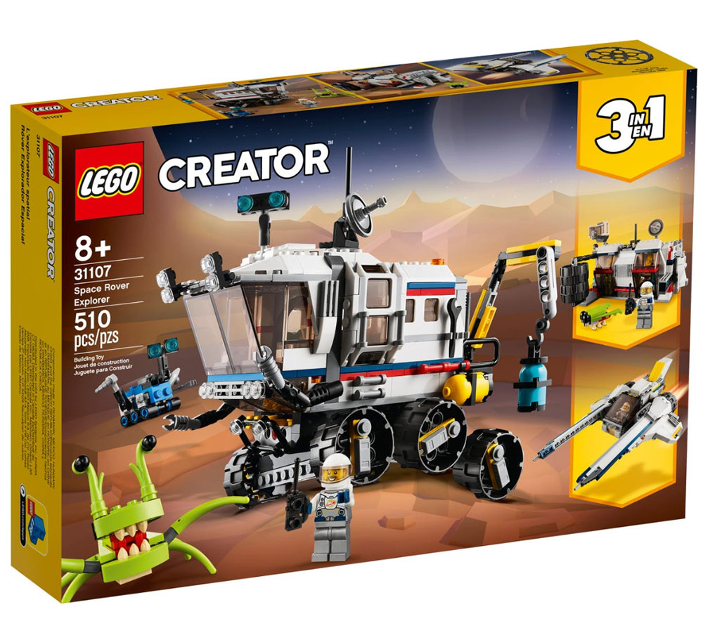 LEGO® Creator Kocke 3u1 Svemirski rover istraživač 31107