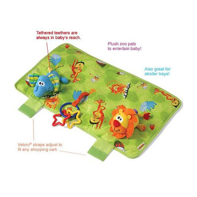 Infantino prostirka za šoping kolica Jungle Jam 6060239