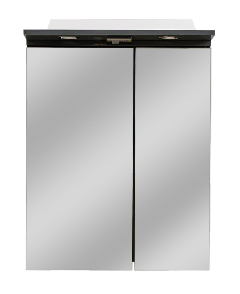 Roper ogledalo sa ormarićem i rasvetom Tijana 600A3 siva