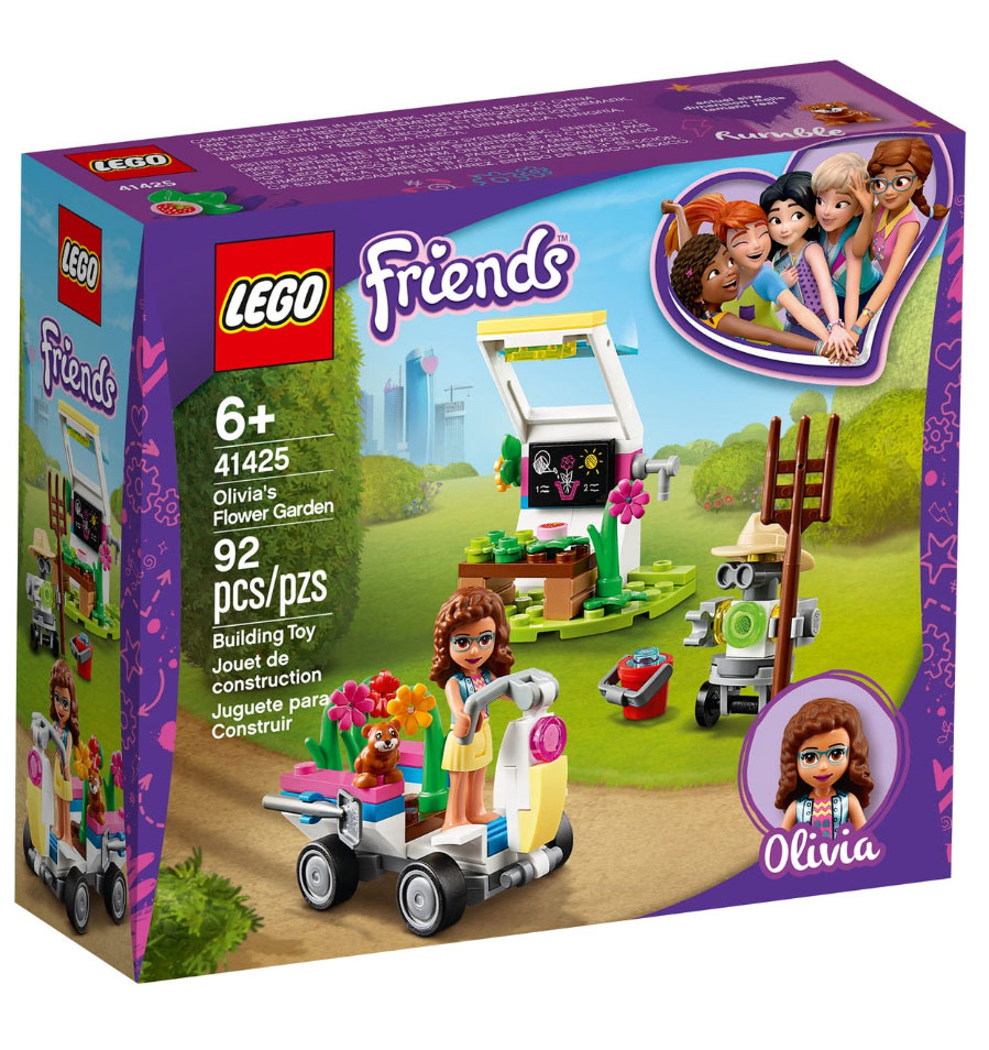 LEGO® FRIENDS Kocke Olivijina cvetna bašta 41425