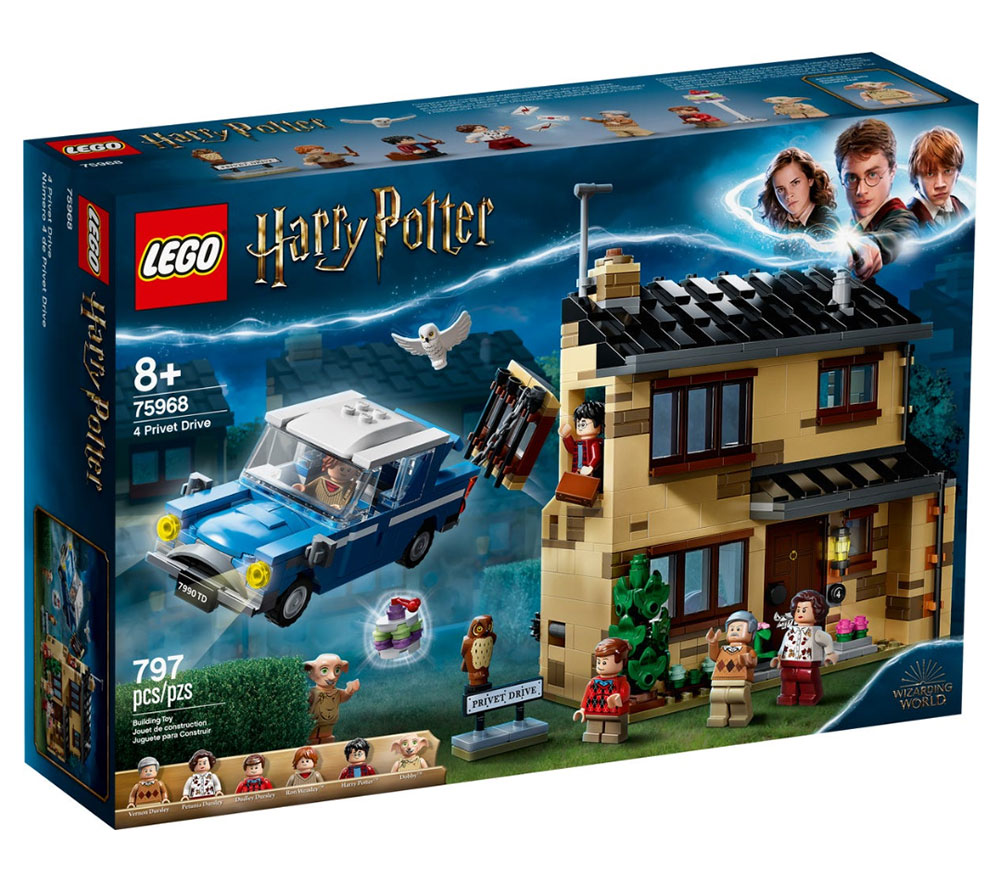 LEGO® Kocke Harry Potter - Šimširova ulica br.4 75968