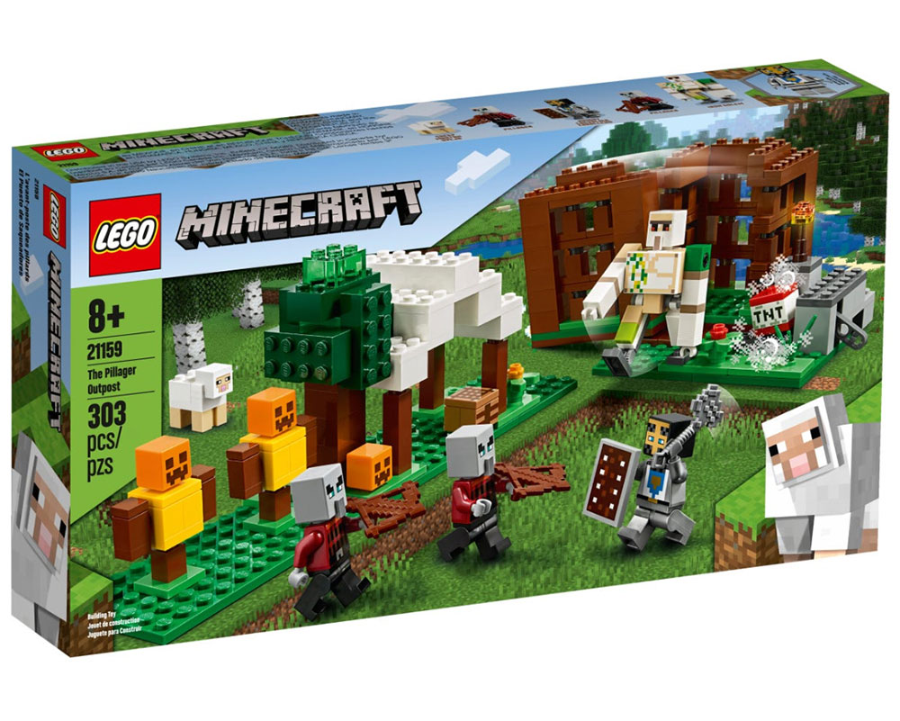 LEGO® Kocke Minecraft Predstraža Piladžera 21159