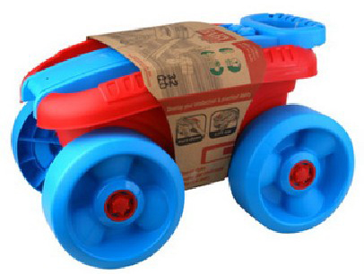 Gyoby Toys Dečije kocke Plastične kocke KOLICA Plava 32 dela 876024