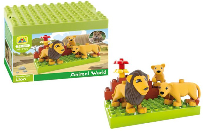 Dečije kocke Plastične kocke Svet životinja - LAV 15 delova 876032