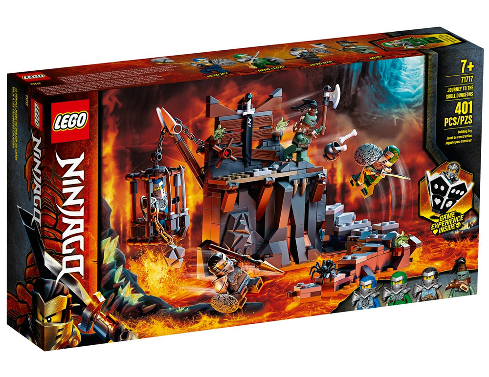 LEGO® Kocke NINJAGO Putovanje u Tamnicu lobanja 71717
