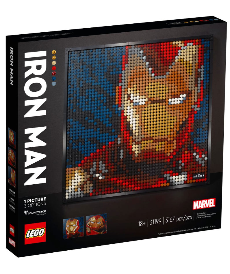 LEGO® Kocke Art Iron Man 31199