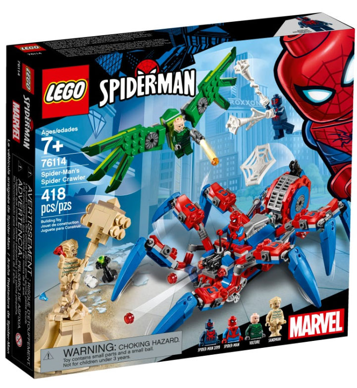 LEGO® Kocke Spajdermen - Spajder šunjač 76114