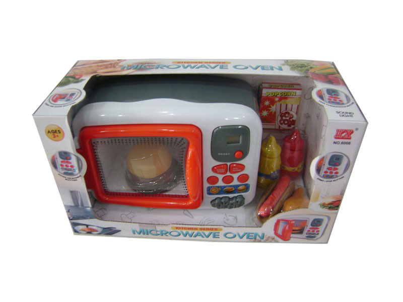 Dečija igračka Mikrotalasna pećnica crvena 870057