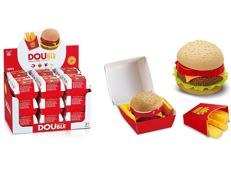 Dečija igračka Set brza hrana Hamburger i pomfrit 116 870004