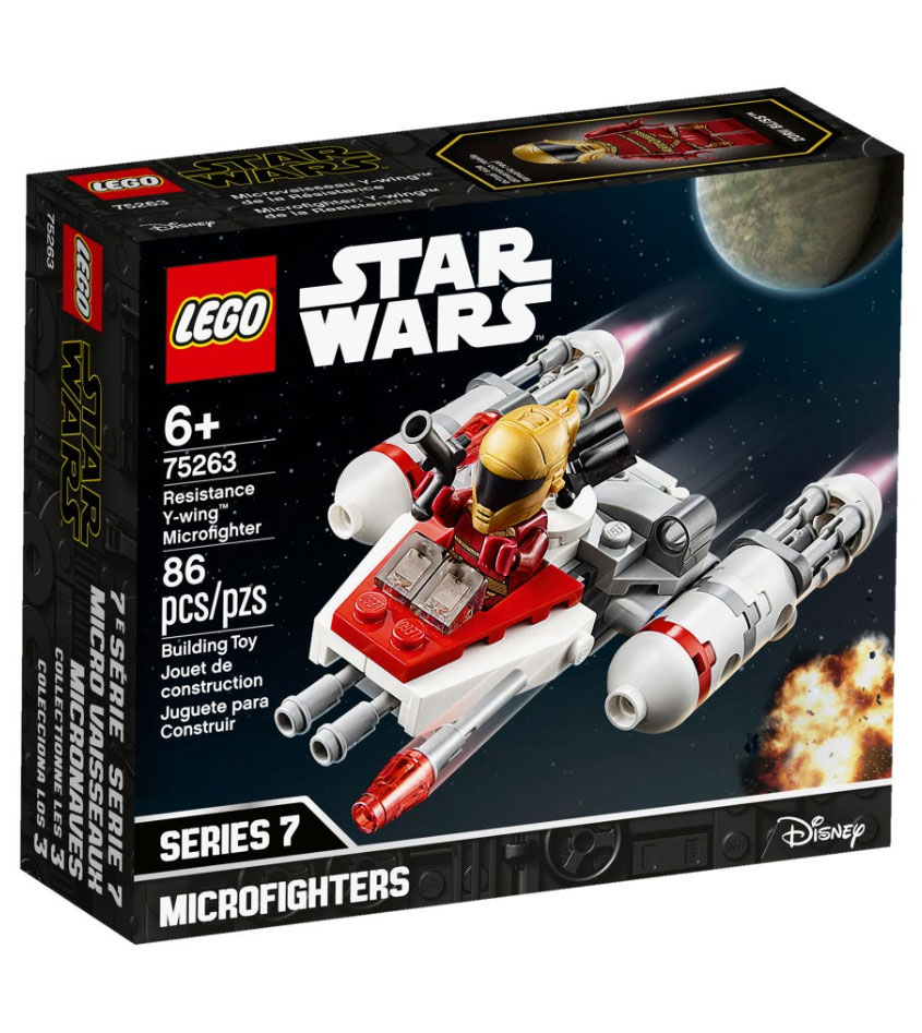 LEGO® Kocke STAR WARS™ - Mikroborci: Y-Wing Otpora 75263