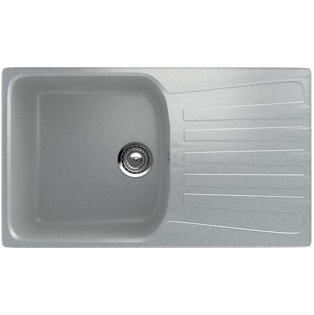 Granitna sudopera sa sifonom Ulgran U203-310 četvrtasta siva