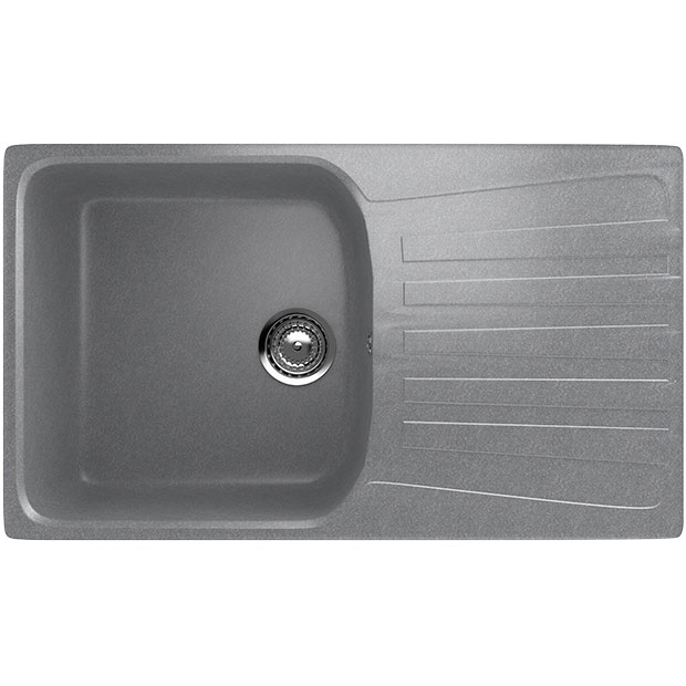 Granitna sudopera sa sifonom Ulgran U203-342 četvrtasta grafit