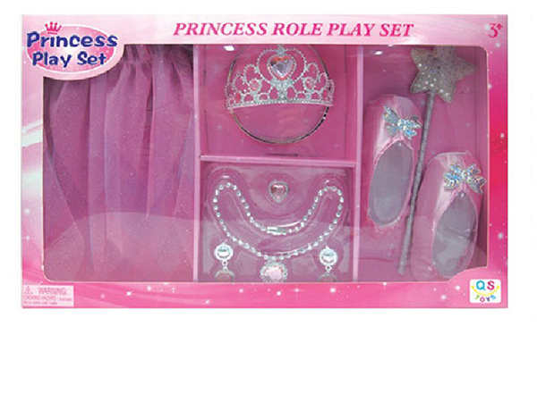 Set Kostim za maskenbal za decu PRINCEZA roze 897003