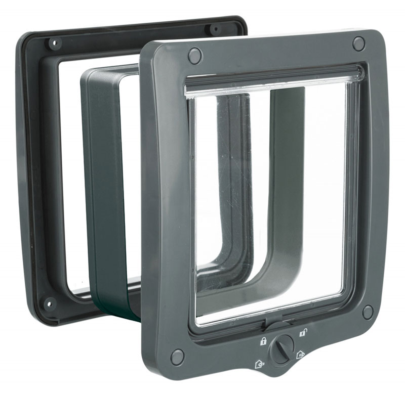 Trixie Vratanca za velike mačke mačke, sa proširenjem, siva 44242