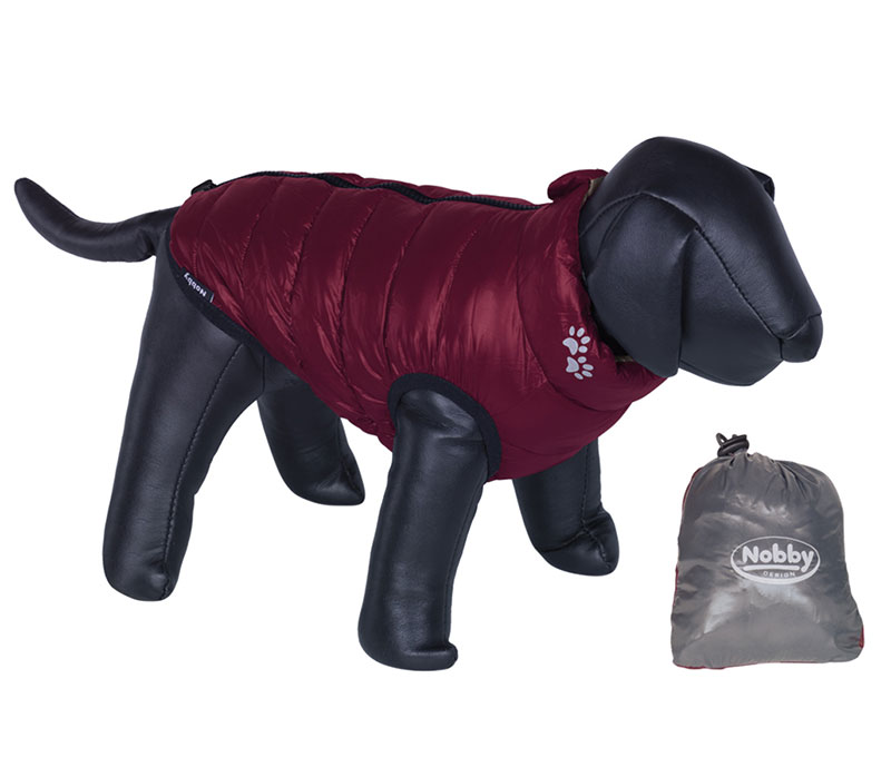 Nobby Jakna za pse Light sa dva lica bordo-siva 48cm 64126