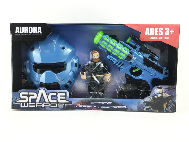 Igračka Set Pištolj sa maskom Svemirsko oružje 836 864024