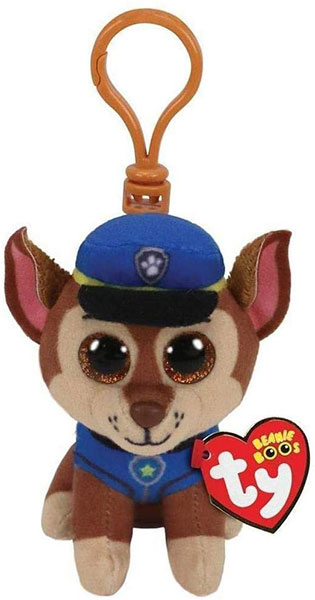 TY Beanie Boos Privezak Plišana igračka Paw Patrol Chase 41276