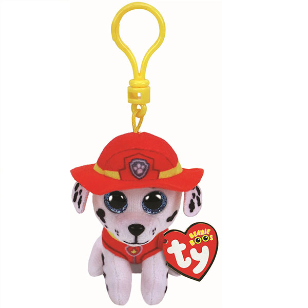 TY Beanie Boos Privezak Plišana igračka Paw Patrol Marshall 41277