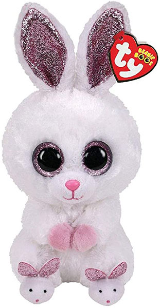 TY Beanie Boos Plišana igračka 24cm Zec Slippers 36470 - Image 1