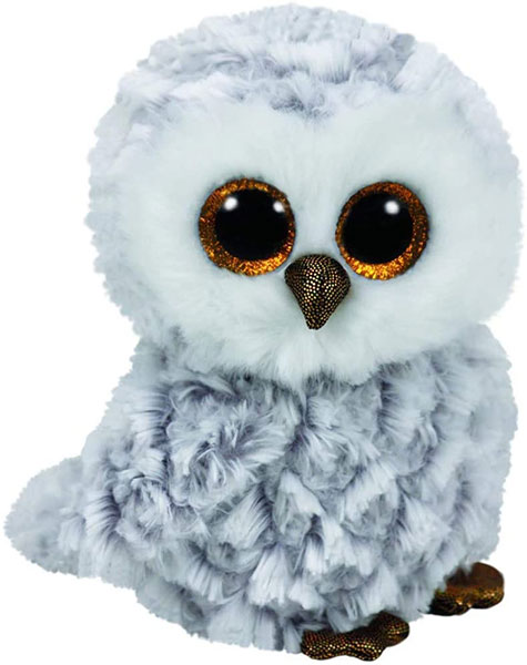 TY Beanie Boos Plišana igračka 24cm Sova Owlette 37086 - Image 1