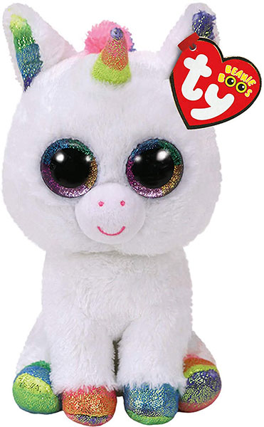 TY Beanie Boos Plišana igračka 24cm Jednorog Pixy 37157 - Image 1