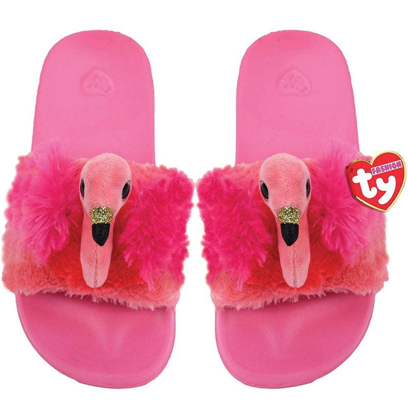 Dečje papuče TY Beanie Boos Fashion broj 32-34 Flamingo Gilda 95438