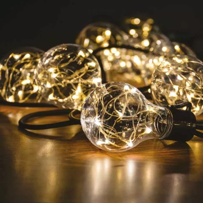 Nadogradivi Dekorativni Niz LED Sijalica 10 LED KDK 402