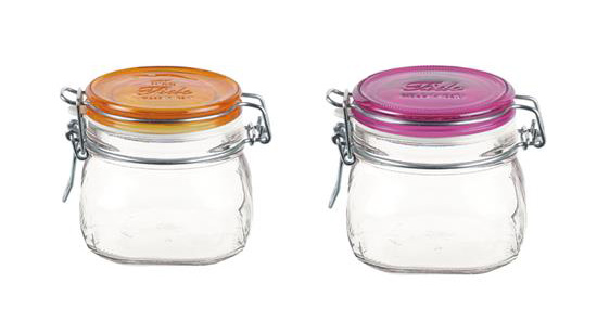 Set tegli Fido Multicolor 500 ml narandžasta i roze