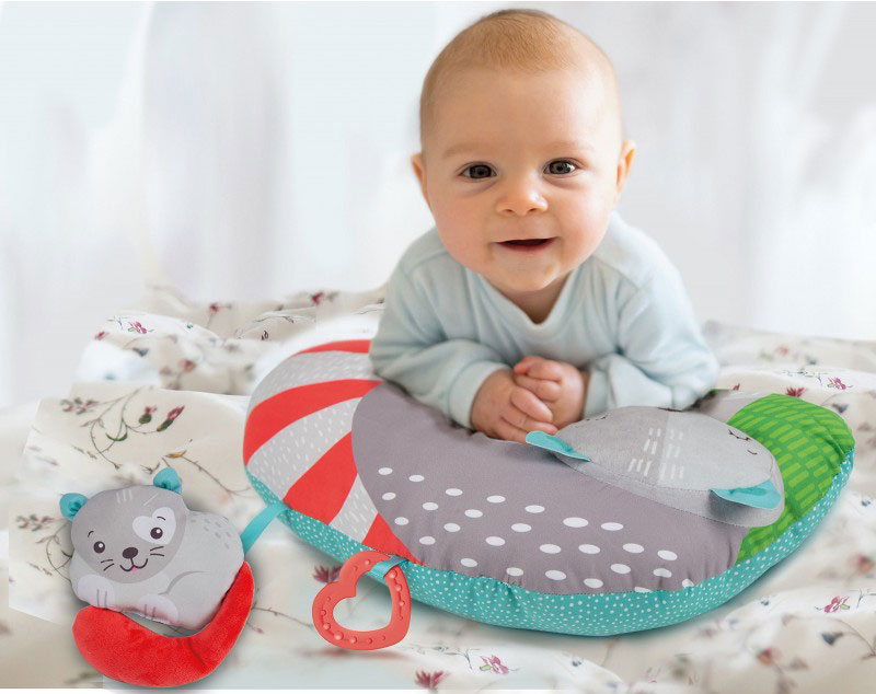 Clementoni Jastuče za propinjanje za igru na stomaku Cica Maca 17278