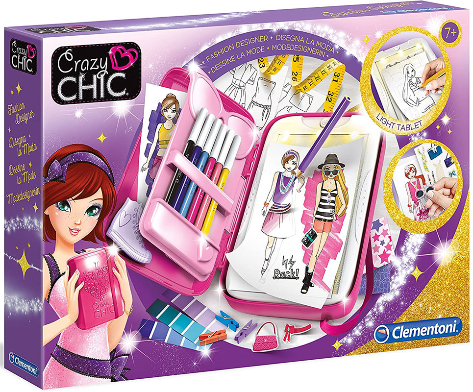 Crazy Chic Kreativni set Modni dizajner Clementoni 15138