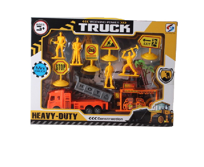 Igračka Građevinski kamion sa znacima i figuricama 861038