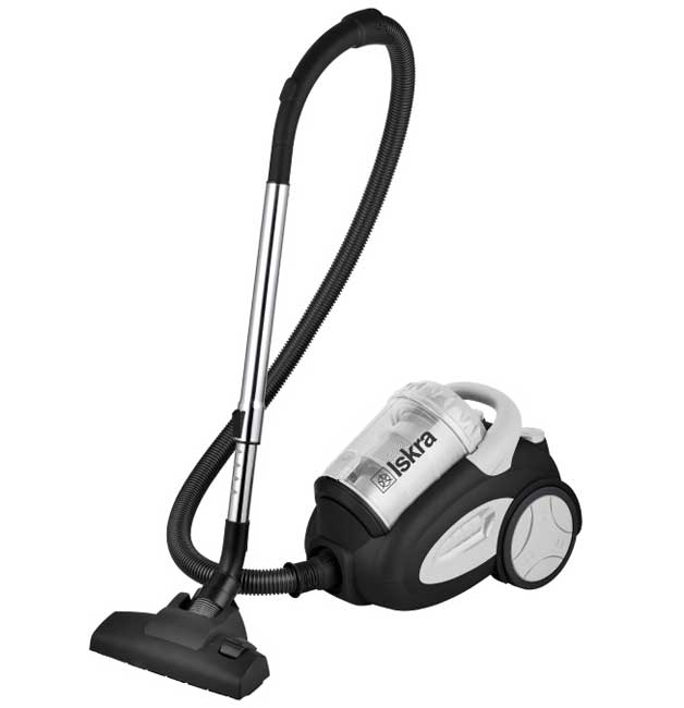 Kućni ciklonski usisivač sa posudom 800W Iskra SL800-WH