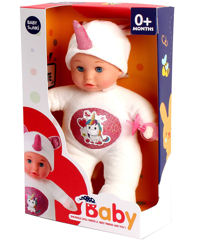 Igračka 2 u 1 Lutka beba 30cm Plišana igračka 1807H 3831000318072