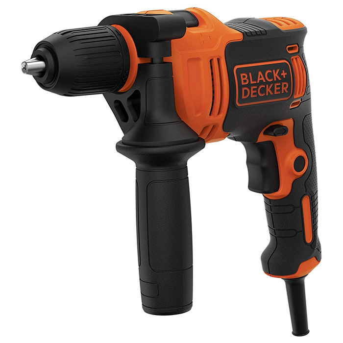 Black+Decker Električna udarna bušilica sa koferom i priborom BEH710KA80