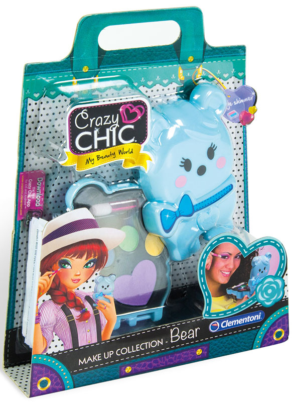 CLEMENTONI Crazy Chic Set za šminkanje MEDA Šminka Make Up Ulepšavanje CL15175