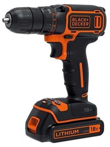 Black + Decker akumulatorska bušilica odvijač 18V LI-Ion BDCDC18B