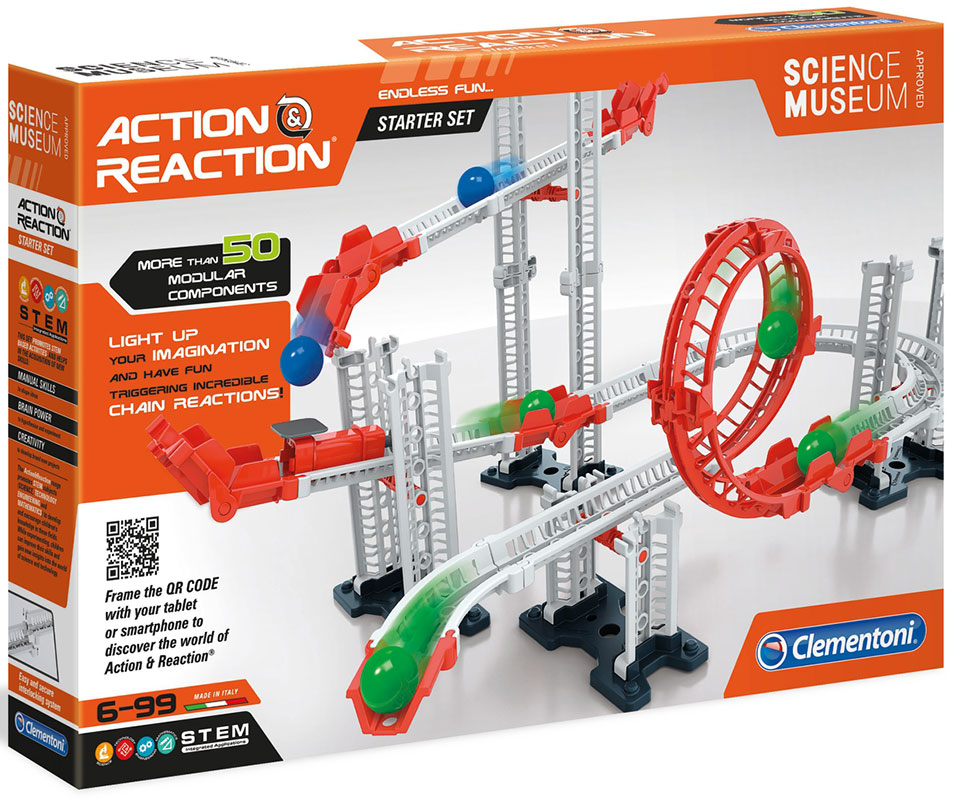 CLEMENTONI Science ACTION AND REACTION Starter Set CL61793
