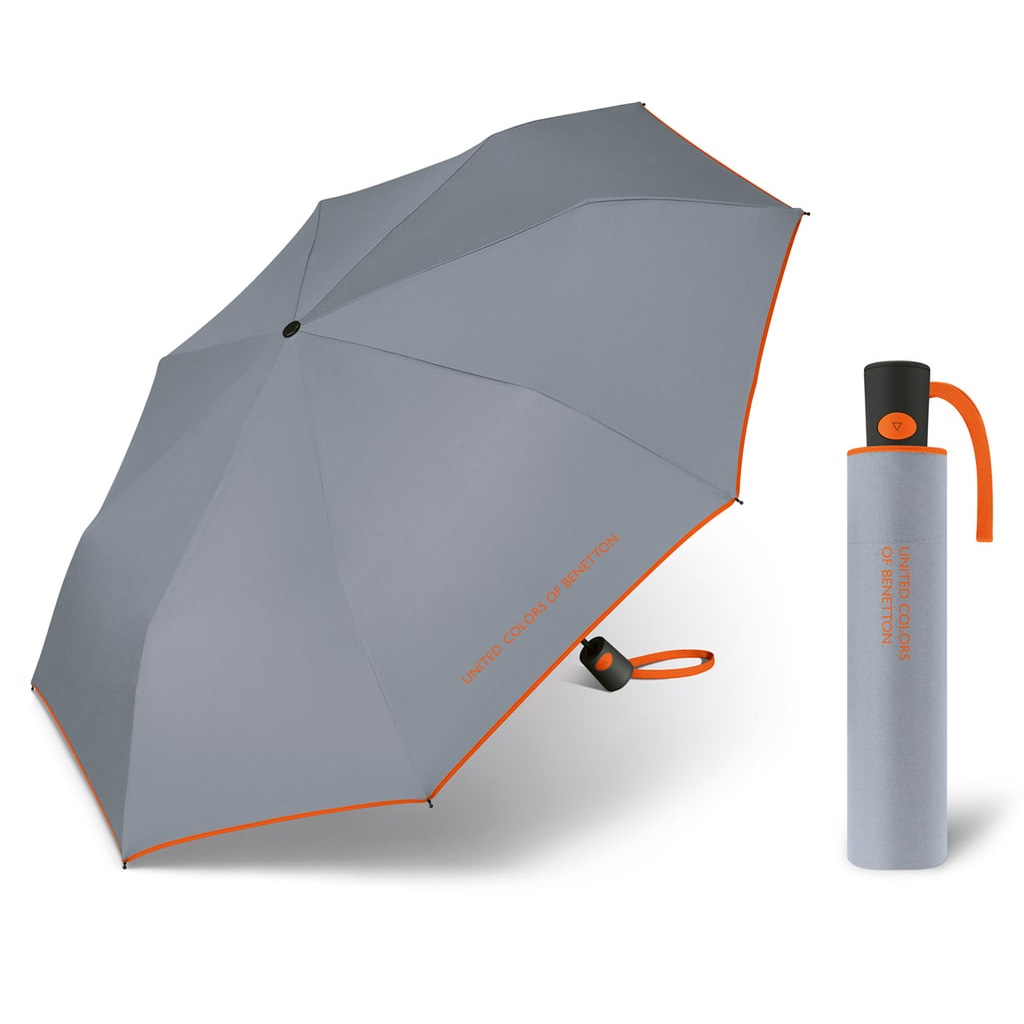 BENETTON Mini AC kišobran grey