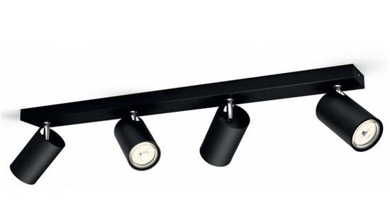 Kosipo spot svetiljka crna 4xmax