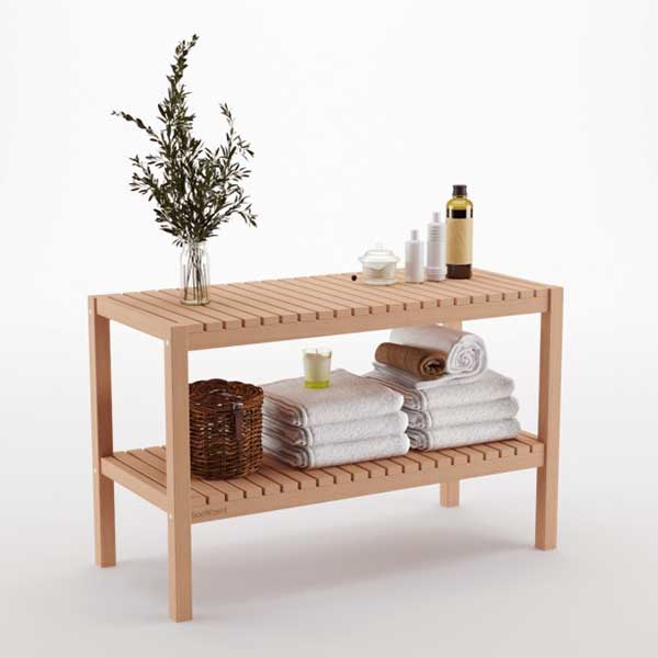 Višenamenska polica sa dve etaže bienWood BIE7017