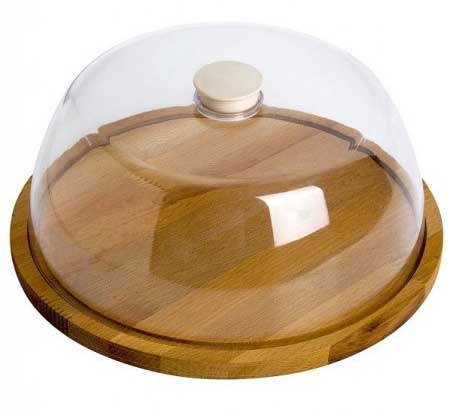 Zvono za tortu sa drvenom pločom Sinbo TAB1038