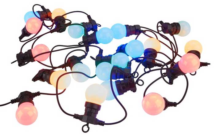 LED lampice za spoljašnji prostor 11m 20 LED