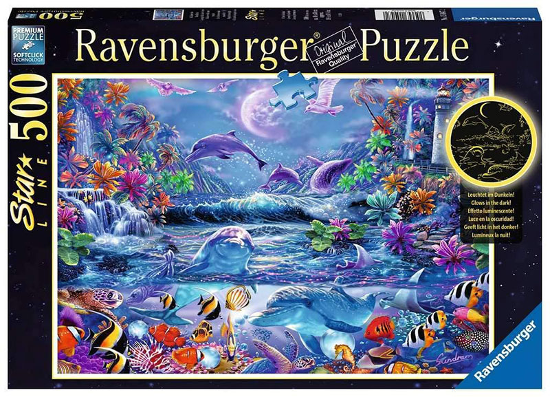 Ravensburger Puzzle 500 delova - Star Line - Na čarobnoj mesečini 15047