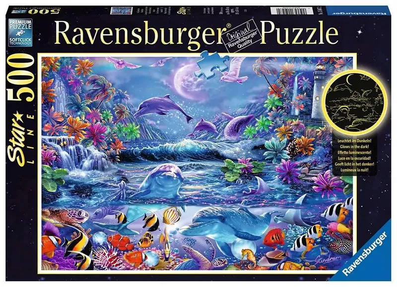 Ravensburger Puzzle 500 delova - Star Line - Na čarobnoj mesečini 15047