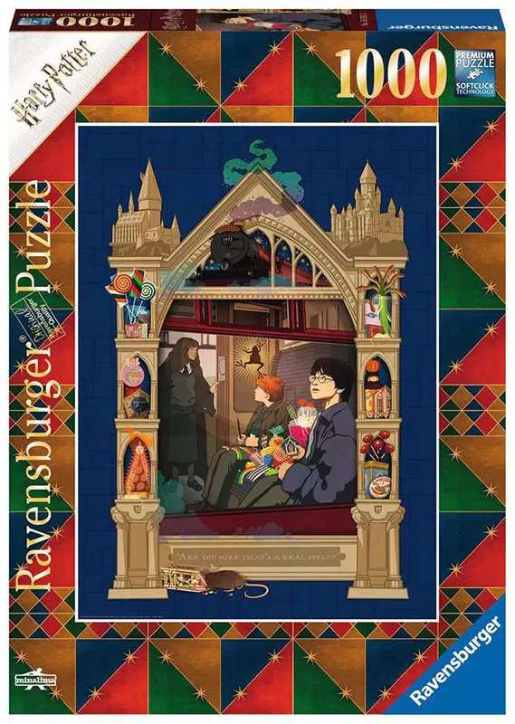 Ravensburger Puzzle 1000 delova Harry Potter - Na putu za Hogvorts 16515