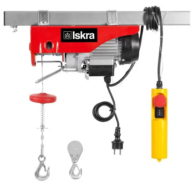 Iskra Električna dizalica sa sajlom 500W EV-125-250