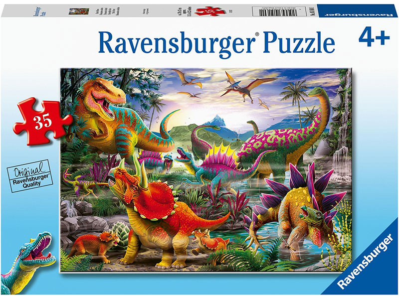 Puzzle 35 delova Teror T-Reksa Ravensburger 05160