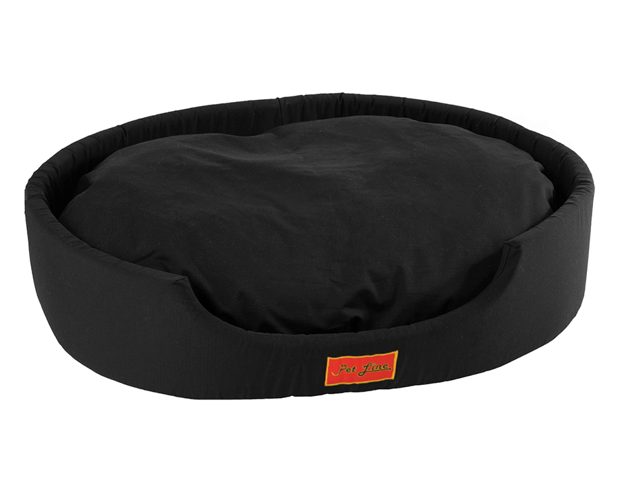 Pet Line Krevet za psa Oval Black veličina M - Image 1